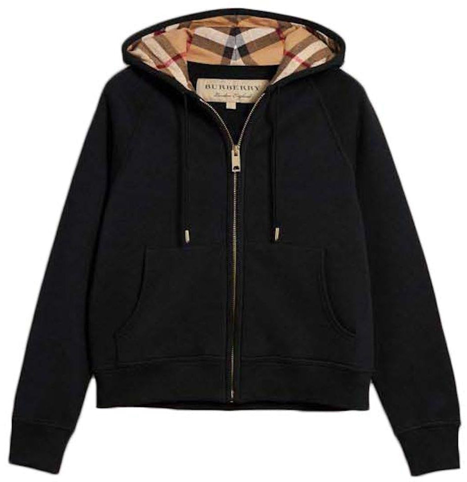 Burberry Felpa con cappuccio e zip